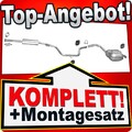 Auspuff für FORD MONDEO MK4 1.6 TI 2.0 GALAXY II 2.0 S-MAX I 2.0 Auspuffanlage