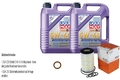 MAHLE Ölfilter 10 L LIQUI MOLY 5W-40 High Tech für Mercedes-Benz SLK M-Klasse