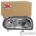 VAN WEZEL H1/H1 SCHEINWERFER LINKS passend für VW GOLF