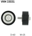 SKF Umlenk-/Führungsrolle, Keilrippenriemen VKM 33031 für CITROËN