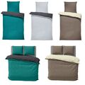 Winter Bettwäsche Doubleface Uni Wende kuschelig flauschig warm weich Fleece