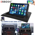 Android 14 Apple Carplay 1+32G Autoradio GPS RDS Kamera Für BMW X3 E83 2006-2010