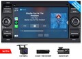 DAB+ FDX7 7" Android 14 Autoradio GPS Navi CarPlay Für Ford Mondeo Transit Focus