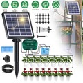 Solar Bewässerungssystem Automatische Pflanzenbewässerung Bewässerungset 2200mAh