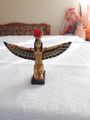 Ägyptische Figur - Isis mit ausgebreiteten Flügeln - Fantasy Ägypten Gottheit 