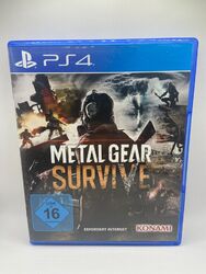 Metal Gear Survive PS4 PlayStation 4 OVP mit Anleitung