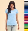 5er Pack Damen T-Shirt Fruit of the Loom Lady-Fit Valueweight T Öko-Tex 61-372-0