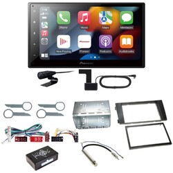 Pioneer SPH-DA360DAB Android Auto CarPlay DAB+ USB MP3 Einbauset für Audi A6 4B