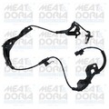 1x ORIGINAL® Meat - Doria Sensor, Raddrehzahl Vorne, Links für Mitsubishi L200