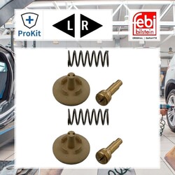 2x ORIGINAL® Febi Bilstein Thermostat, Kühlmittel für VW Golf V Polo Passat#