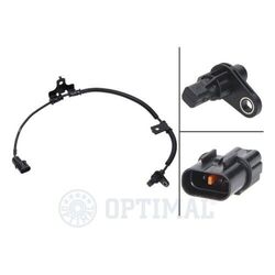 1x Sensor, Raddrehzahl OPTIMAL 06-S638 passend für HYUNDAI KIA