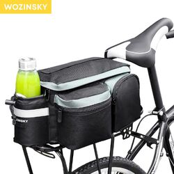 Fahrradtasche Gepäckträgertasche Reisetasche Wasserdicht Tasche Wozinsky 6L