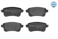 MEYLE Bremsbelagsatz Scheibenbremse 025 248 2016 für RENAULT SCÉNIC 4 TALISMAN 5