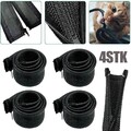 Gewebeschlauch Geflechtschlauch PET Kabelschutz Polyester Isolierschlauch 1.5m