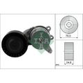 1x Riemenspanner, Keilrippenriemen Schaeffler INA 534 0553 10 passend für