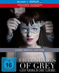 Fifty Shades of Grey 2 - Gefährliche Liebe [2 Discs, Digibook]