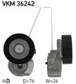 Keilriemenspanner VKM 36242 SKF für VOLVO LAND ROVER