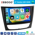 32GB Apple Carplay Android Autoradio GPS Für Mercedes Benz CLS E-Class W211 W219