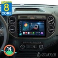 Android 14 4+64G Carplay GPS Navi Autoradio Für VW Tiguan 5N Golf Plus 2007-2014