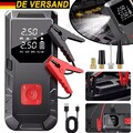 Auto Starthilfe Jump Starter Ladegerät 12V KFZ Booster Powerbank Auto Kompressor