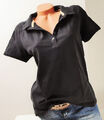 Damen Polo Shirt in schwarz von bonprix  in Gr. 40 42 #62