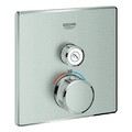 GROHE Thermostat Grohtherm SmartControl 29123 eckig FMS 1 ASV supersteel, 29123D