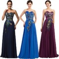 Ballkleid Abendkleid Kleid Brautjungfern Abiball Verlobung Party Lange