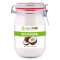 GreatVita Bio Kokosöl 1000ml geschmacksneutral (desodoriert) | 1L Kokosnussöl