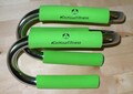 DoYourFitness Liegestützgriffe/Push Up Bars, S-Form, Metall, standfest, 2er-Set