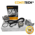 CONTI ZAHNRIEMEN + WASSERPUMPE + ROLLENSATZ FÜR AUDI A4 A6 VW PASSAT 3B B5 2.0