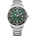 Citizen  Silber Damen Armbanduhr AW1828-80X