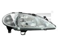Hauptscheinwerfer TYC 20-5969-05-2 für RENAULT MEGANE BA0 1 Classic LA0 Coach