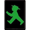 Nostalgic-Art - Retro Blechschild Metallschild Postkarte - Ampelmann Grün