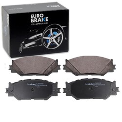EUROBRAKE BREMSBELÄGE SATZ VORDERACHSE PASSEND FÜR LEXUS IS BREMSEN |