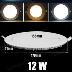 10x/20x LED Panel Einbaustrahler Deckenleuchte Einbauleuchte Ultraslim mit Trafo