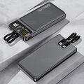Powerbank 30000mAh Externer Batterie Ladegerät USB Zusatz Akku Für Alle Handys