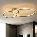 3-Farbige LED Decken-Lampe Dimmbar Deckenleuchte Wohnzimmer Flur Küchen Eingang