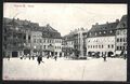 Ansichtskarte Gera, Markt 1913 