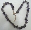 Wunderschöne Echt Amethyst  Kette 45 Cm