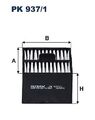 FILTRON PK 937/1 Kraftstofffilter für ,CASE IH,MAN