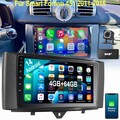 Für Smart Fortwo 451 2011-2015 DAB+ 4+64G Android 14 Autoradio Apple Carplay KAM