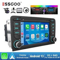 Für Audi A3 8P 2003-2013 S3 RS3 WIFI Android 13 Autoradio Navi GPS Carplay 2+64G