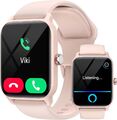 Smartwatch Damen mit Telefonfunktion 1.8" Alexa Integriert Herren Fitnessuhr Neu