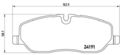 BREMBO P 44 014 Bremsbelagsatz, Scheibenbremse für LAND ROVER
