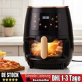 6L Heißluftfritteuse XXL Air fryer Backofen Fritteusen Heißluft Friteuse Grill