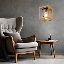 LED Pendellampe Hängeleuchte Wohnzimmerlampe Deckenlampe Glasschirm Hängelampe