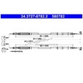2x ATE Handbremsseil hinten für Opel Corsa D S07 | 125289