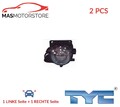 NEBELSCHEINWERFER PAAR SET TYC 19-5084-05-2 2PCS I FÜR SEAT LEON,TOLEDO II