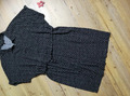 Vero Moda ❤️ Kleid Jerseykleid Hemdbluse grau Muster allover XL 42 44 👉 wie NEU