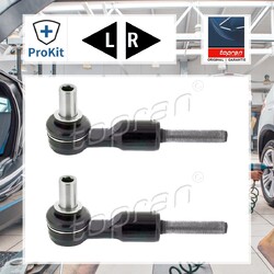 2x ORIGINAL® Topran Spurstangenkopf Vorne, Links, Rechts für VW Passat Variant